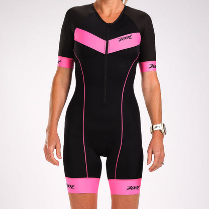 Bộ áo liền quần Ba môn Nữ Zoot Core Tri AERO Racesuit - Blush