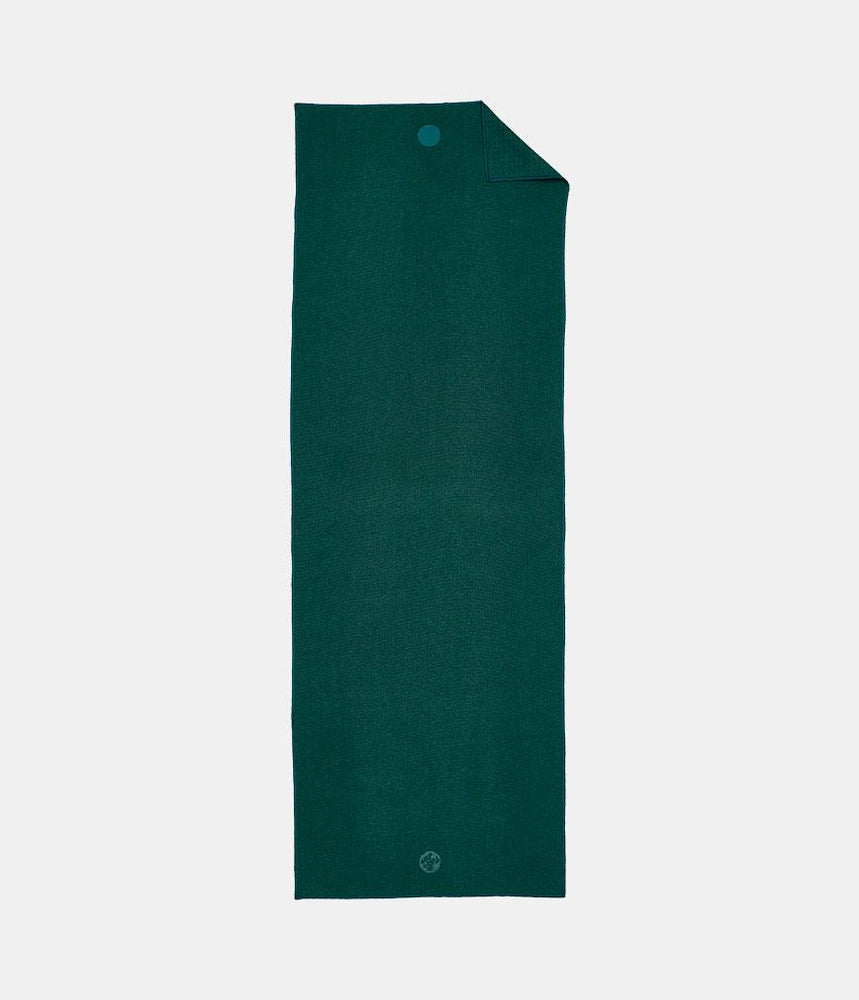 Manduka Yogitoes Skidless Yoga Mat Towel 71''- Deep Sea 2.0