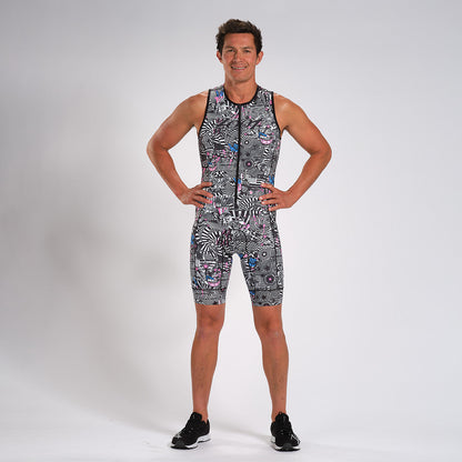 Bộ áo liền quần Ba môn Nam Zoot  LTD Tri Racesuit - American Rebel