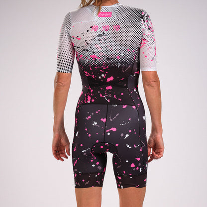 Đồ ba môn Nữ Zoot LTD Tri Aero FZ Racesuit - Yoyoyo