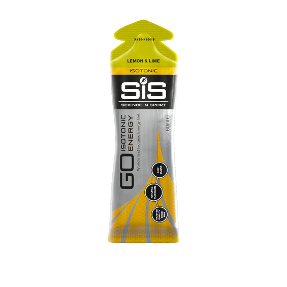 Gel năng lượng SIS GO Isotonic Energy Gels 60ml - Vị Chanh (Lemon Lime)