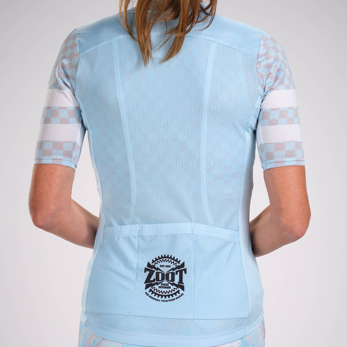 Áo đạp xe Nữ ZOOT LTD Cycle AERO Jersey - Xanh (Race Division)