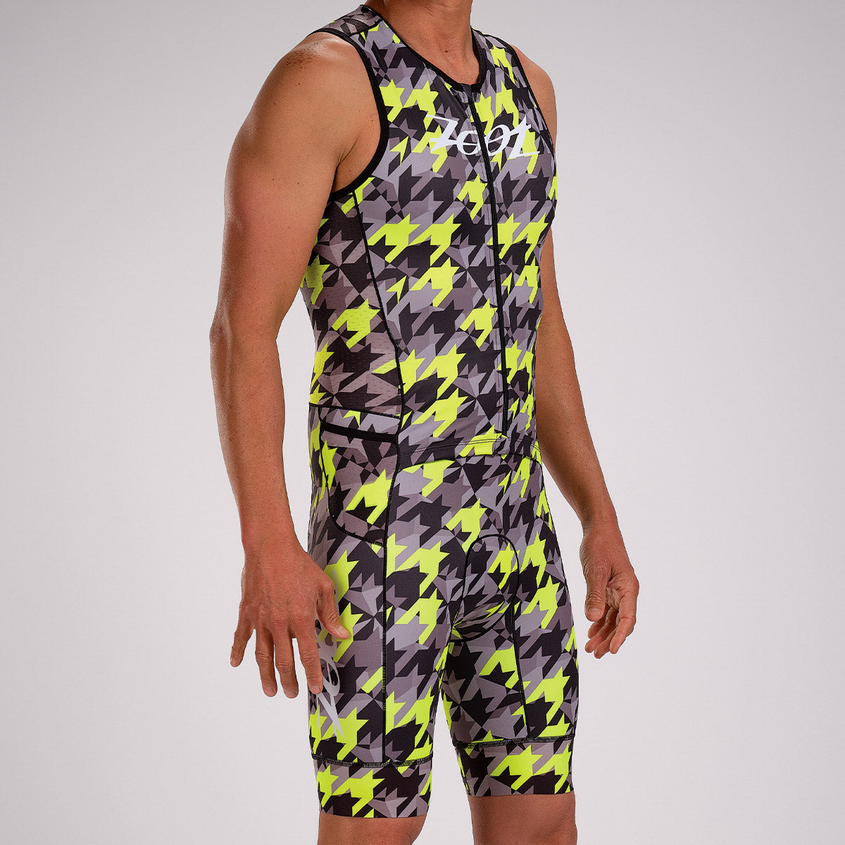 Bộ áo liền quần Ba môn Nam Zoot LTD Tri SLVS FZ Racesuit - Niuhi