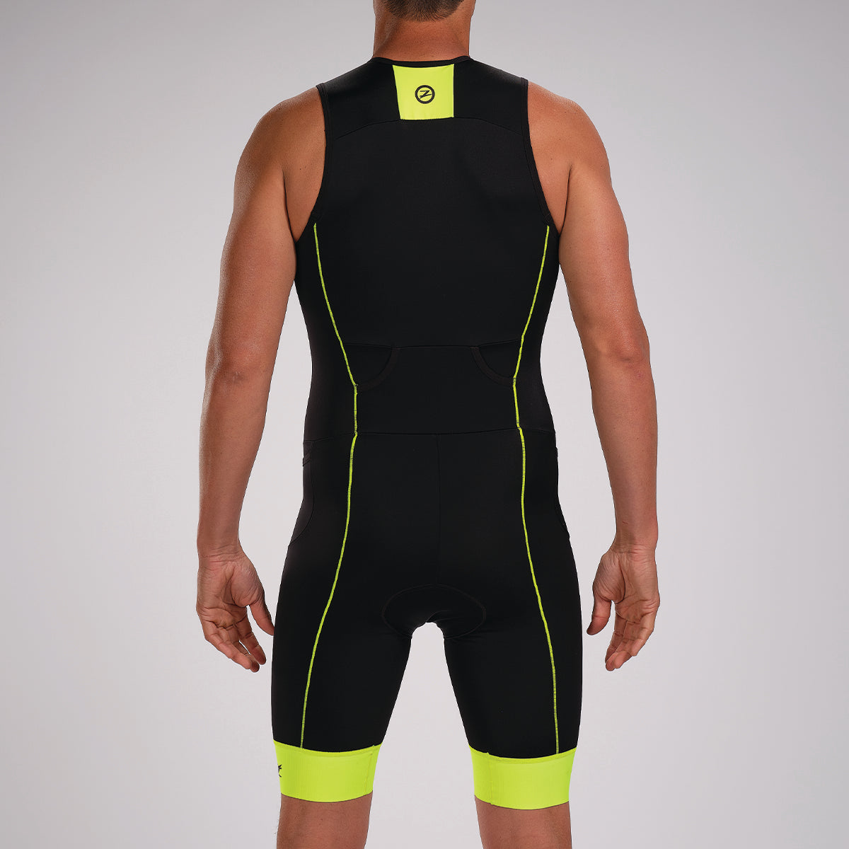 Bộ áo liền quần Ba môn Nam Zoot Core Tri Racesuit - Safety Yellow
