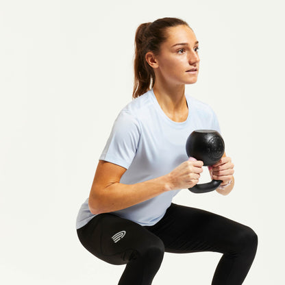 Áo chạy bộ Nữ Pressio Hāpai S/S Tee - Xanh (Light Blue)