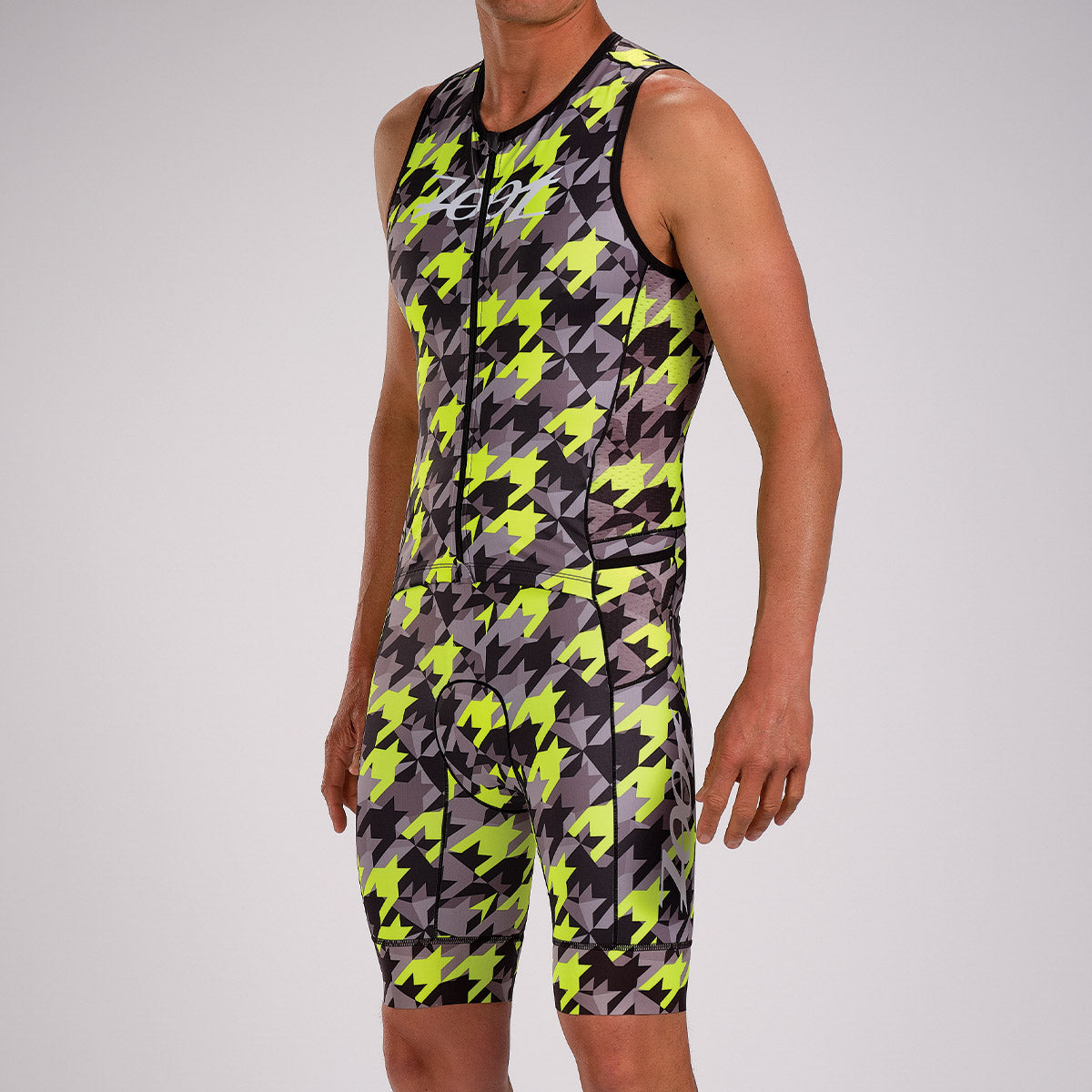 Bộ áo liền quần Ba môn Nam Zoot LTD Tri SLVS FZ Racesuit - Niuhi