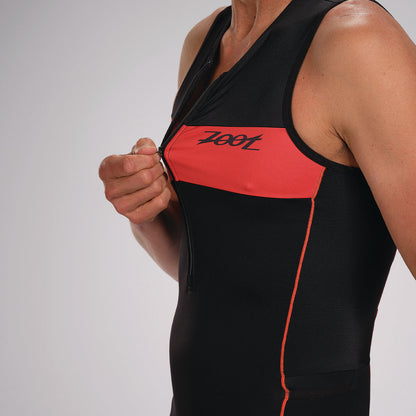 Bộ áo liền quần Ba môn Nam Zoot Core Tri Racesuit - Cardinal