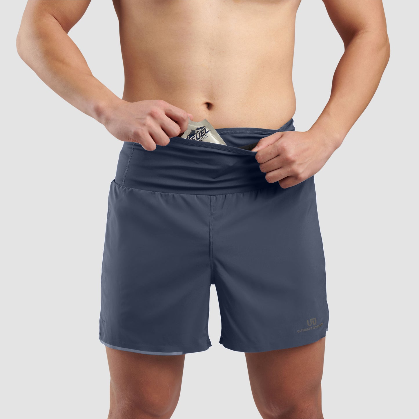 Quần Chạy Bộ Nam Ultimate Direction Men's Velum Short 5" - Navy