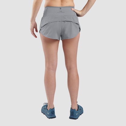 Quần Chạy Bộ Nữ Ultimate Direction Women's Velum Short 2.5"- Gray