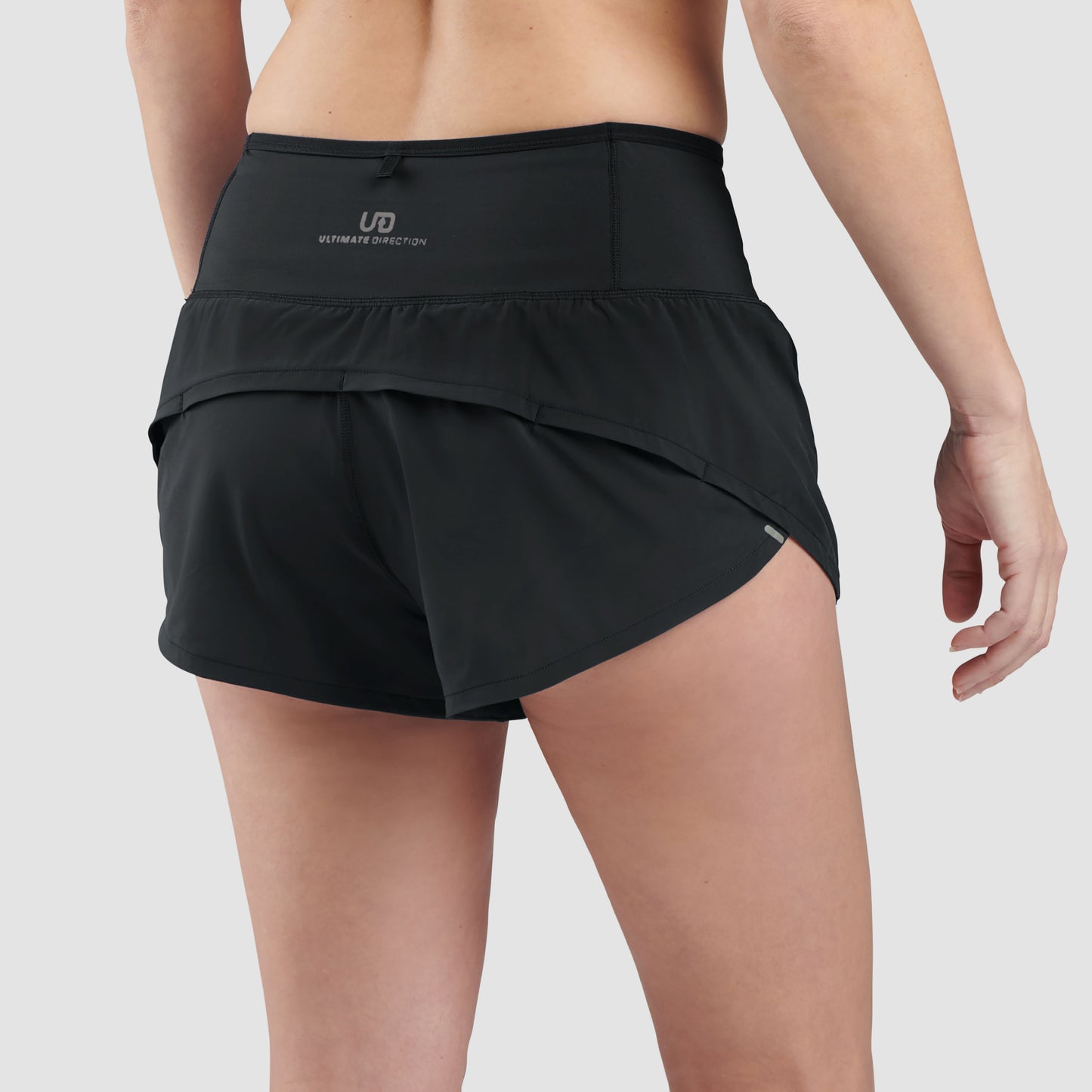 Quần Chạy Bộ Nữ Ultimate Direction Women's Velum Short 2.5"- Onyx