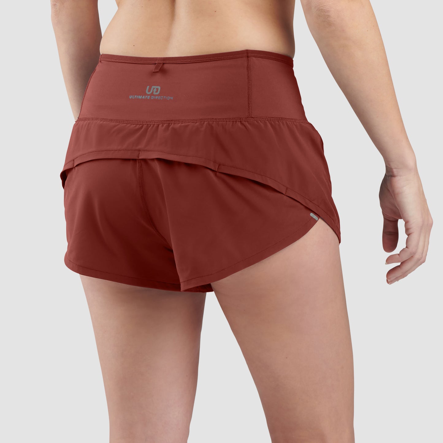 Quần Chạy Bộ Nữ Ultimate Direction Women's Velum Short 2.5"- Rust