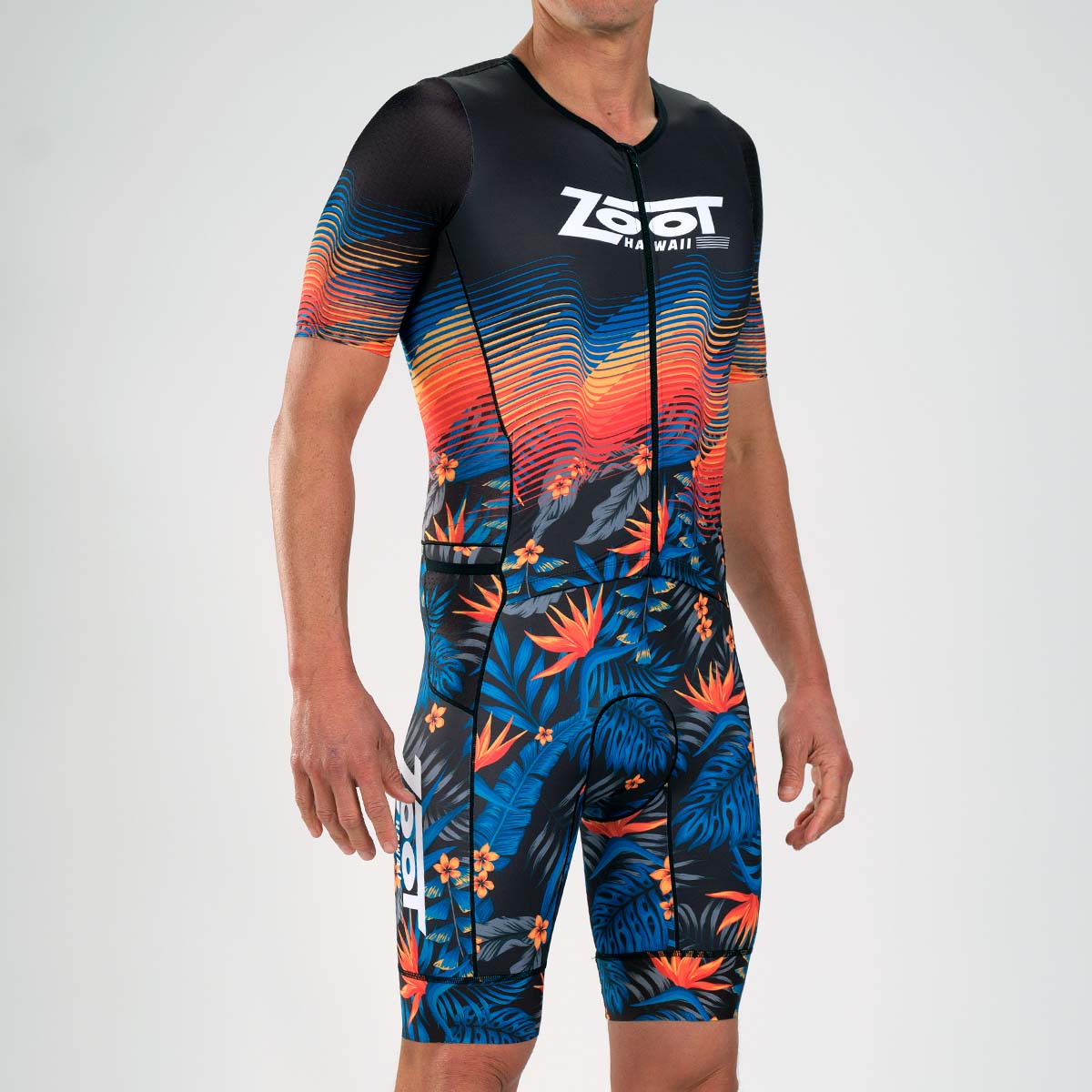 Bộ áo liền quần Ba môn Nam Zoot Tri Full Zip Racesuit  - 40 Years