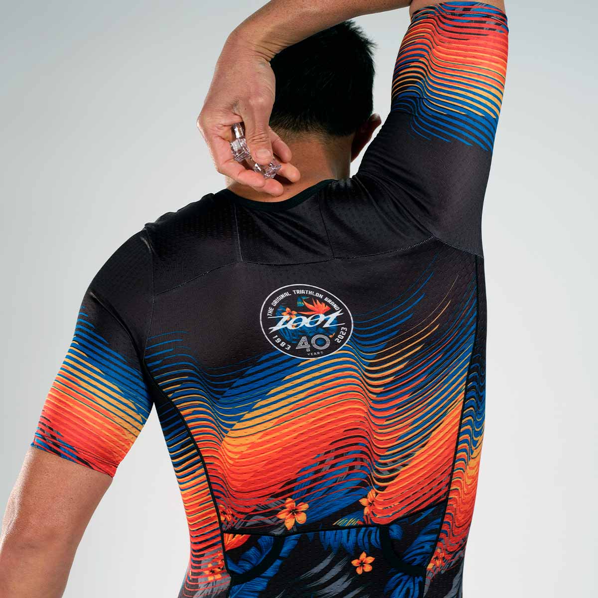 Bộ áo liền quần Ba môn Nam Zoot Tri Full Zip Racesuit  - 40 Years