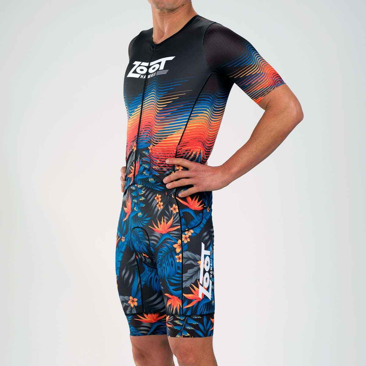 Bộ áo liền quần Ba môn Nam Zoot Tri Full Zip Racesuit  - 40 Years