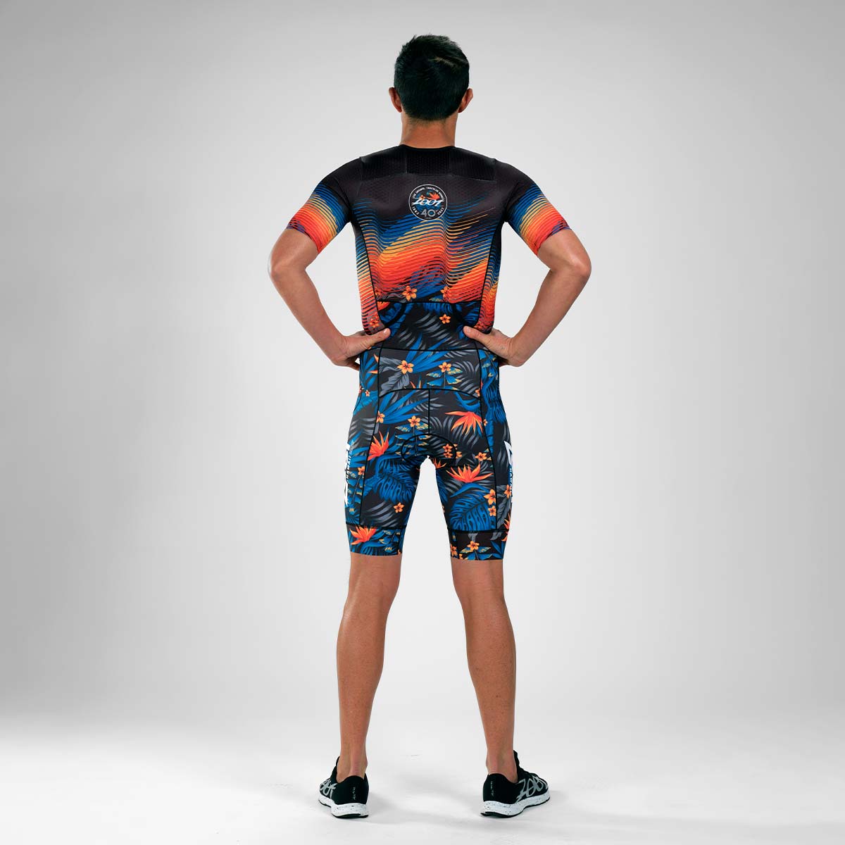 Bộ áo liền quần Ba môn Nam Zoot Tri Full Zip Racesuit  - 40 Years