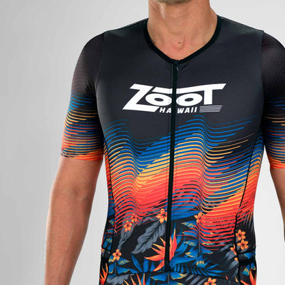 Bộ áo liền quần Ba môn Nam Zoot Tri Full Zip Racesuit  - 40 Years