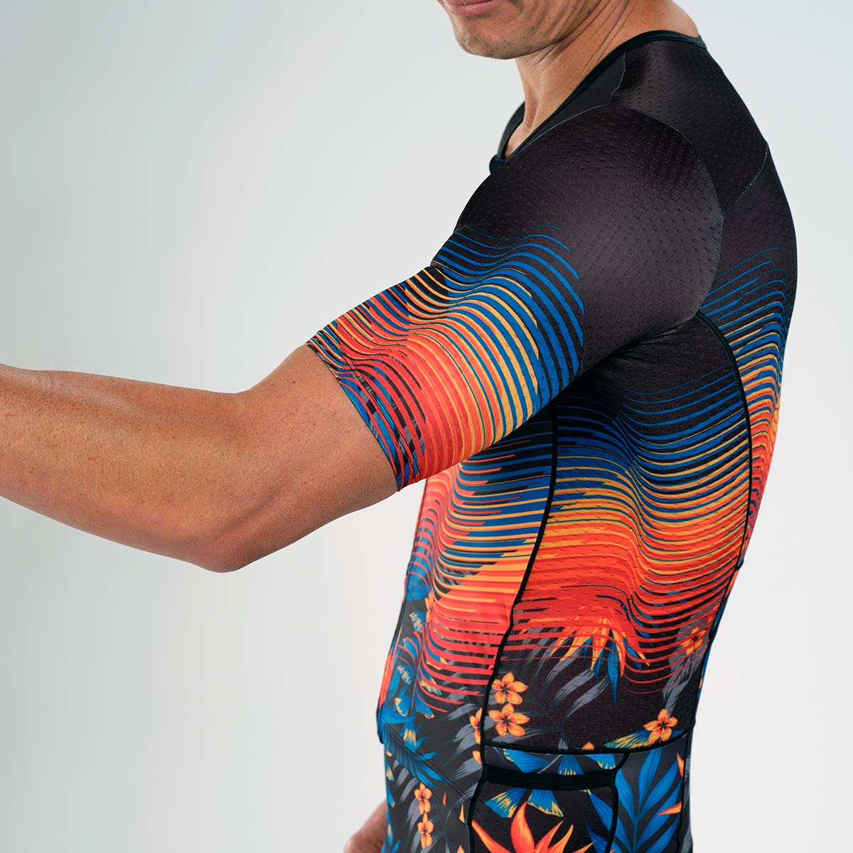 Bộ áo liền quần Ba môn Nam Zoot Tri Full Zip Racesuit  - 40 Years