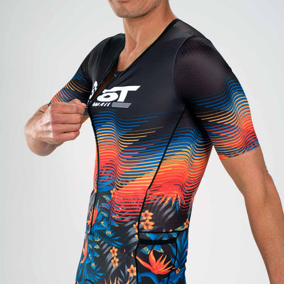 Bộ áo liền quần Ba môn Nam Zoot Tri Full Zip Racesuit  - 40 Years