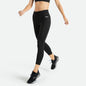 Quần dài bó cơ Nữ Pressio 7/8s Compression Tight | Mid Rise - Đen (Black)