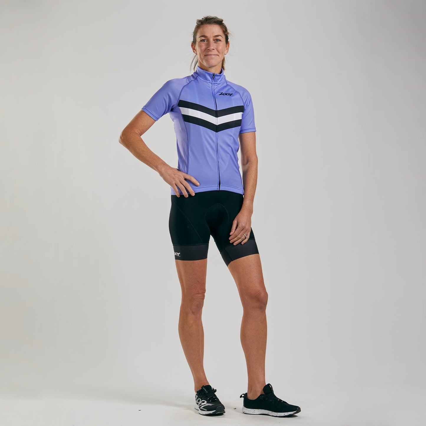 Áo đạp xe Nữ Zoot Cycle Core Jersey - Violet