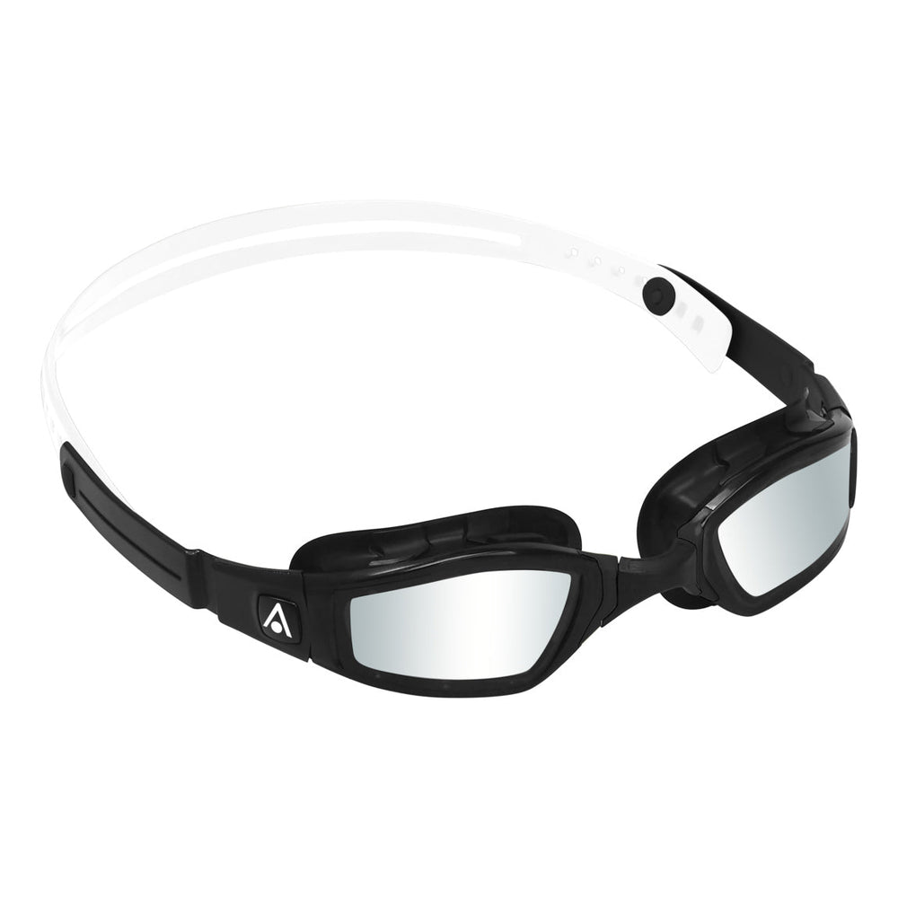 Kính bơi Aqua Sphere Ninja.A - Black/White: Silver Titanium Mirrored