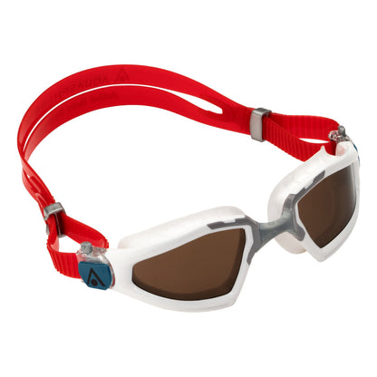 Kính bơi Aqua Sphere Kayenne Pro.A - WHT/GRY:Brown Polarized