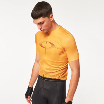 Áo đạp xe Nam Oakley Men's Endurance Pkblee Jersey - Vàng (Amber Yellow)