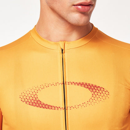 Áo đạp xe Nam Oakley Men's Endurance Pkblee Jersey - Vàng (Amber Yellow)