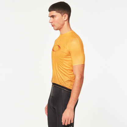 Áo đạp xe Nam Oakley Men's Endurance Pkblee Jersey - Vàng (Amber Yellow)