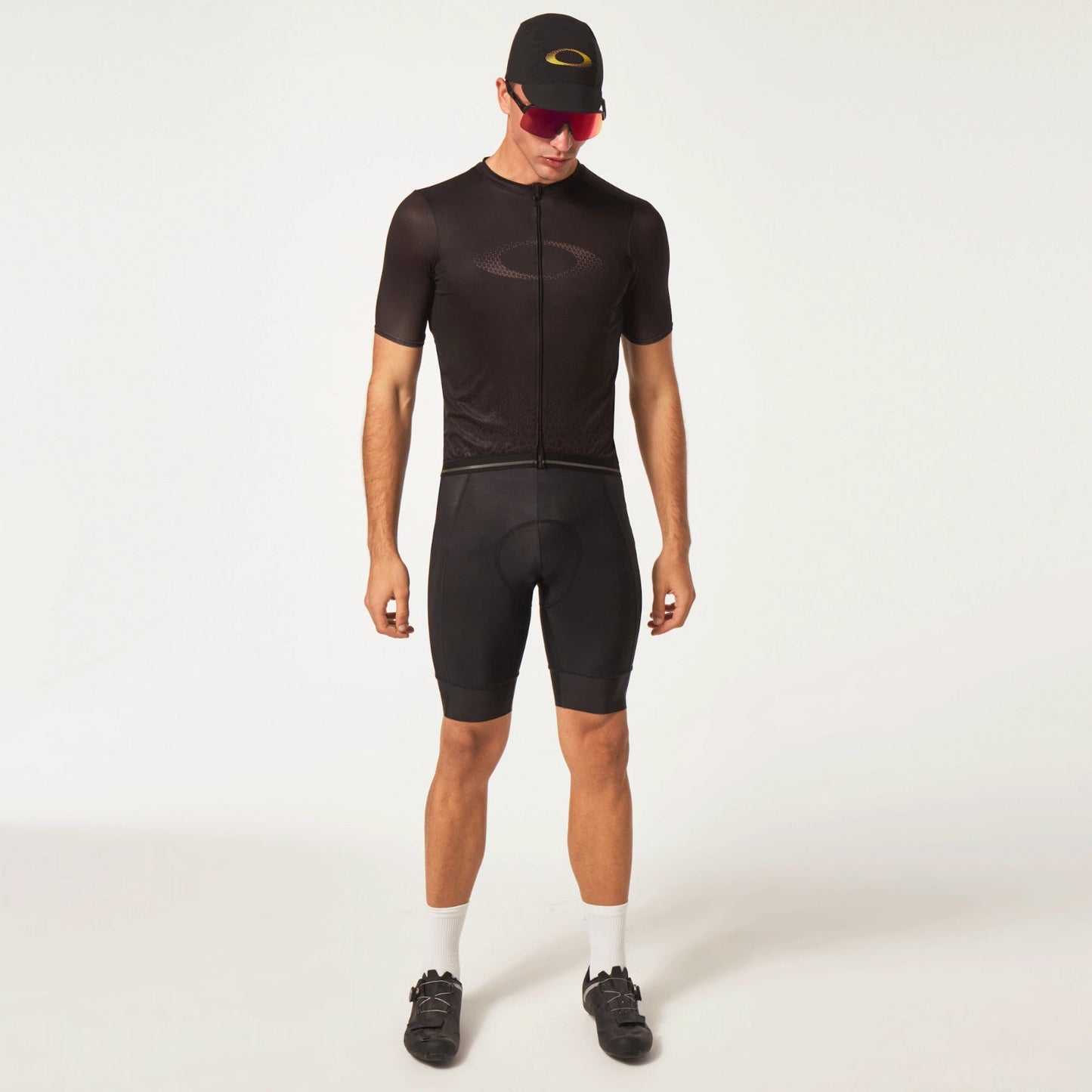 Áo đạp xe Nam Oakley Men's Endurance Pkblee Jersey - Blackout