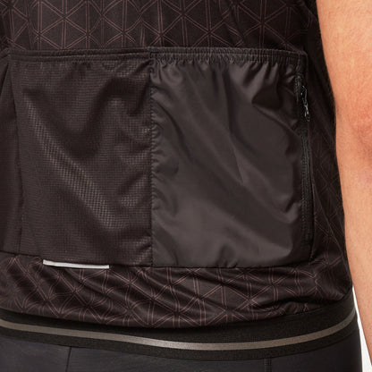 Áo đạp xe Nam Oakley Men's Endurance Pkblee Jersey - Blackout