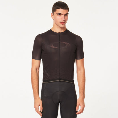Áo đạp xe Nam Oakley Men's Endurance Pkblee Jersey - Blackout