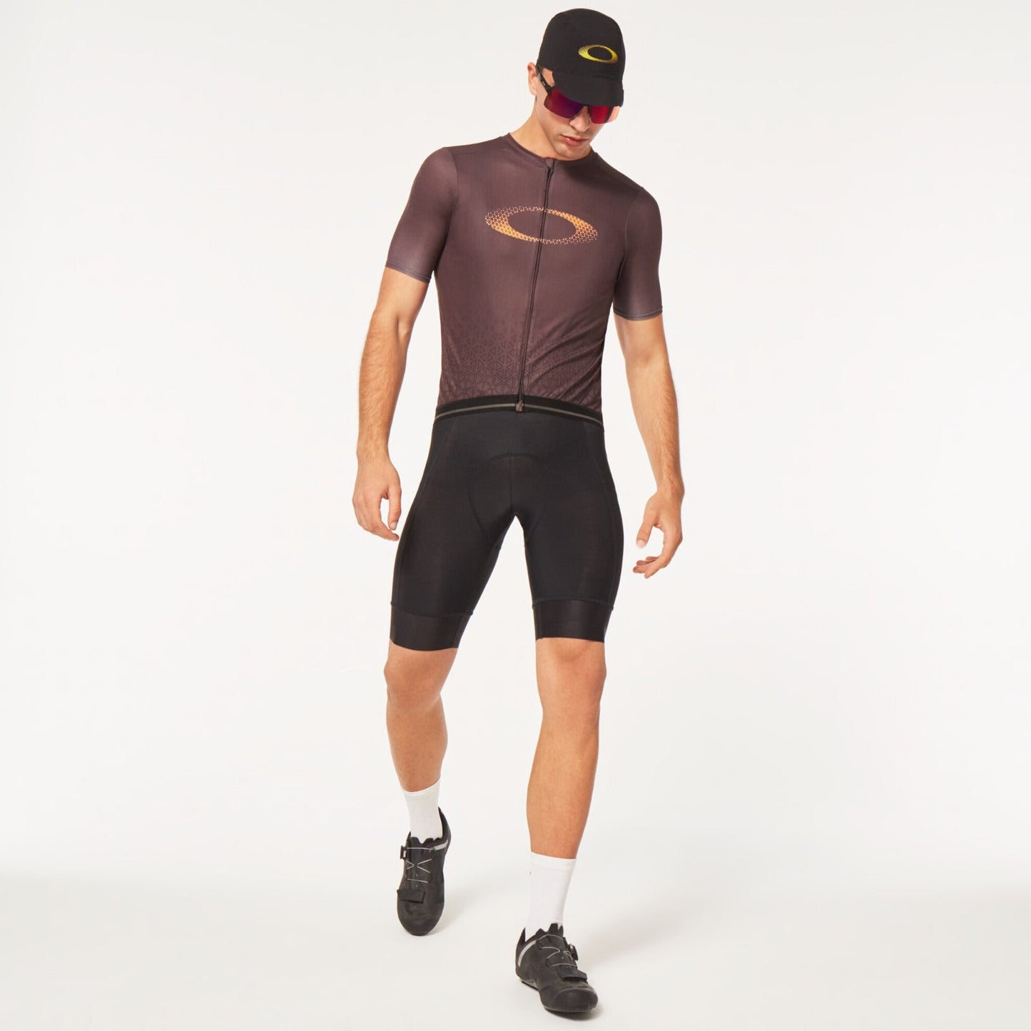 Áo đạp xe Nam Oakley Men's Endurance Pkblee Jersey - Forged Iron