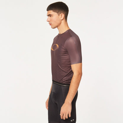 Áo đạp xe Nam Oakley Men's Endurance Pkblee Jersey - Forged Iron