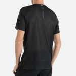 Áo chạy bộ Nam Pressio Arahi S/S Tee - Đen (Black)