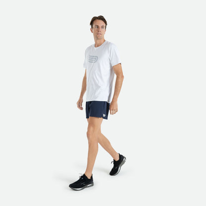 Quần Chạy Bộ Nam Pressio Ārahi 4.5" Short - Xanh Đen (Navy)