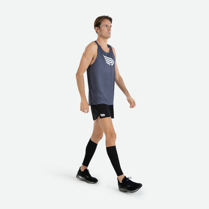 Áo Chạy Bộ Nam Pressio Arahi Singlet - Xám (Grey)