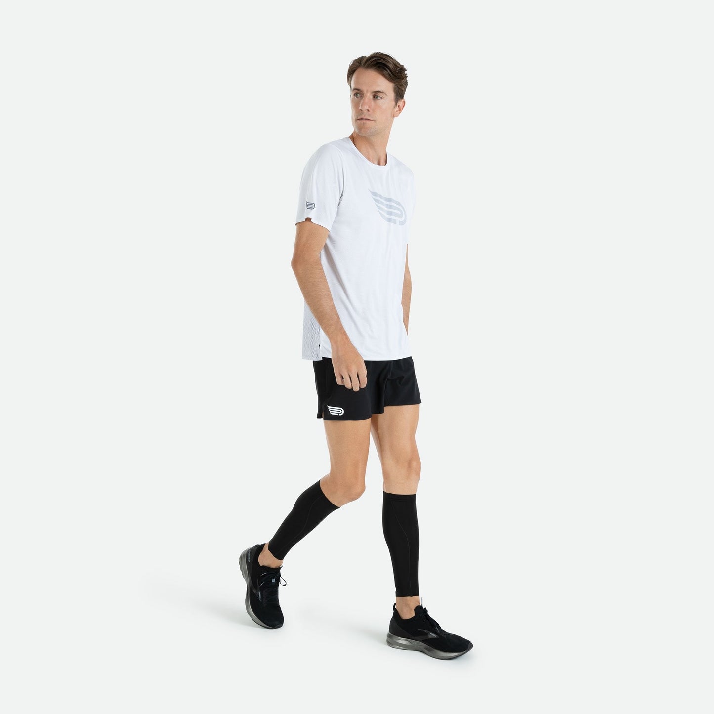 Quần Chạy Bộ Nam Pressio Ārahi 4.5" Short - Đen (Black)