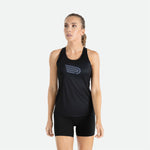 Áo chạy bộ Nữ Pressio Arahi Singlet - Đen (Black)