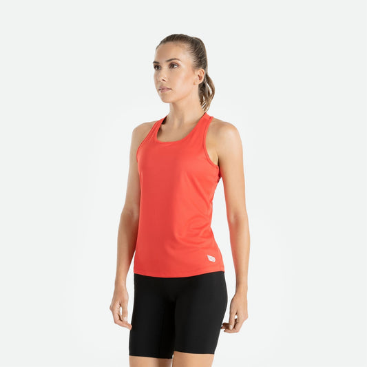 Áo Chạy Bộ Nữ Pressio Hapai Singlet - Đỏ (Red)