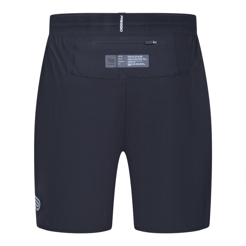 Quần chạy bộ Nam Pressio Ārahi 6.5" Short - Đen (Black)