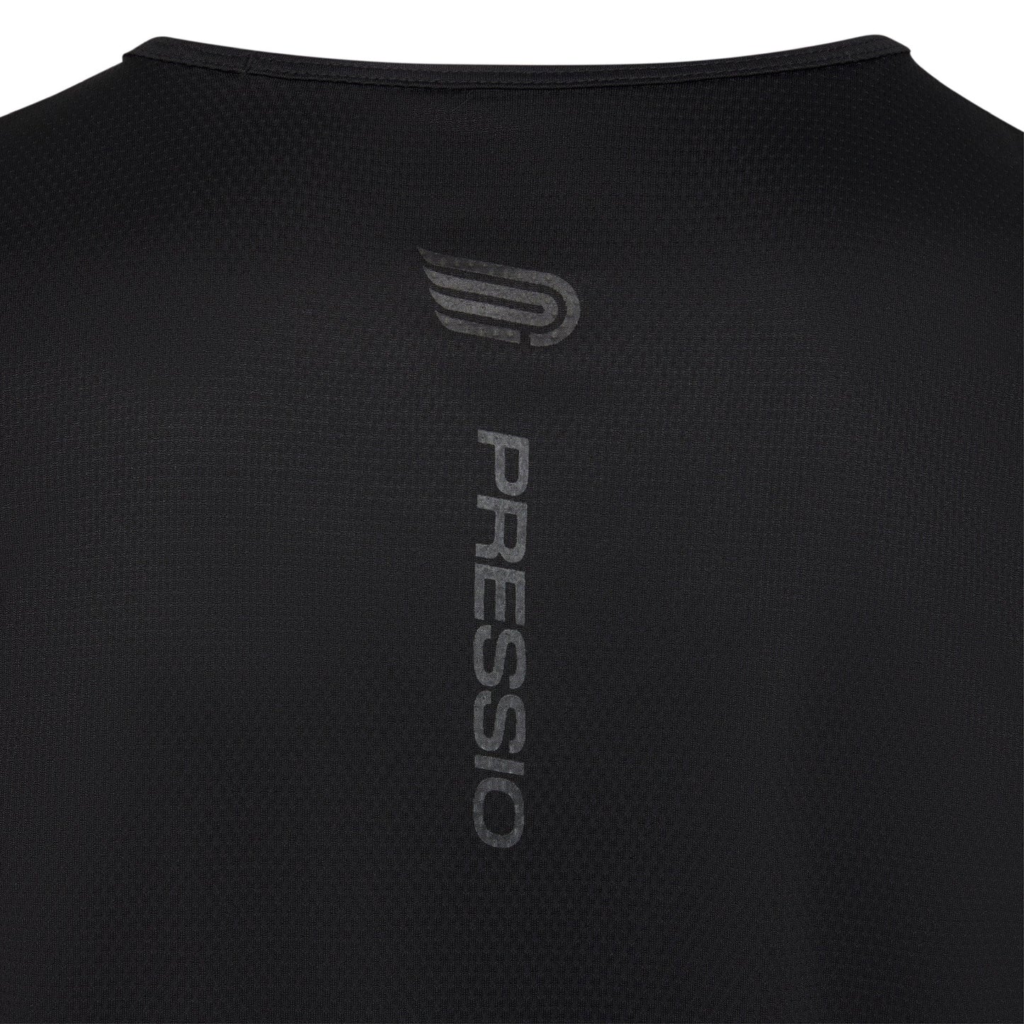 Áo chạy bộ Nam Pressio Hāpai Singlet - Đen (Black)