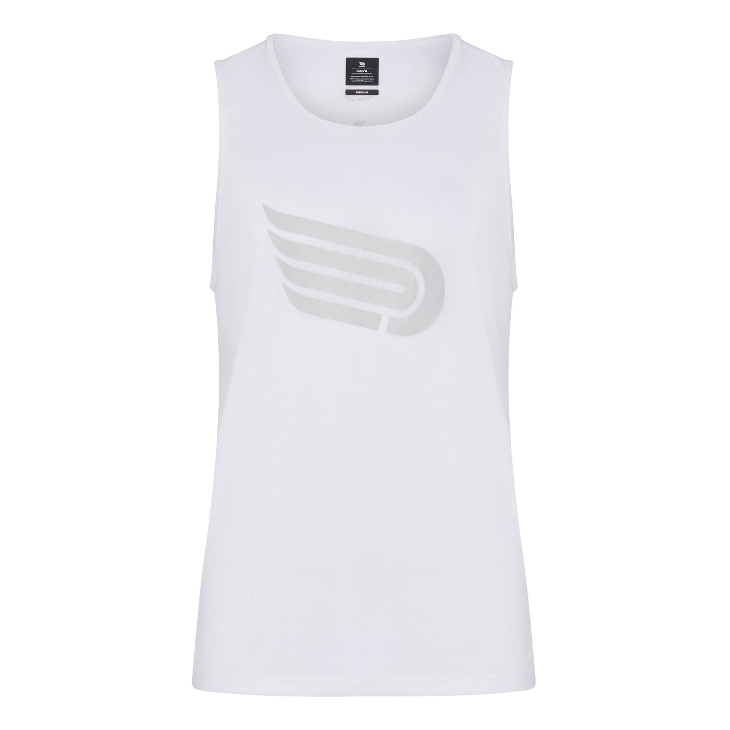 Áo chạy bộ Nam Pressio Hāpai Singlet - Trắng (White)