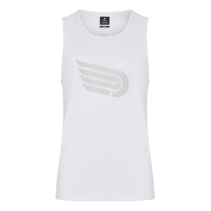Áo chạy bộ Nam Pressio Hāpai Singlet - Trắng (White)