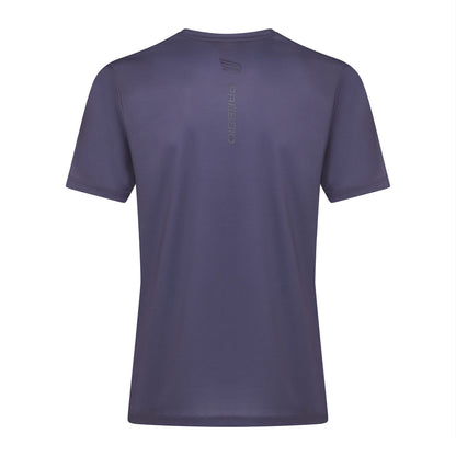 Áo chạy bộ Nam Pressio Hāpai S/S Tee - Tím (Dark Grey)