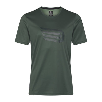 Áo chạy bộ Nam Pressio Hāpai S/S Tee - Xanh Đen (Khaki)