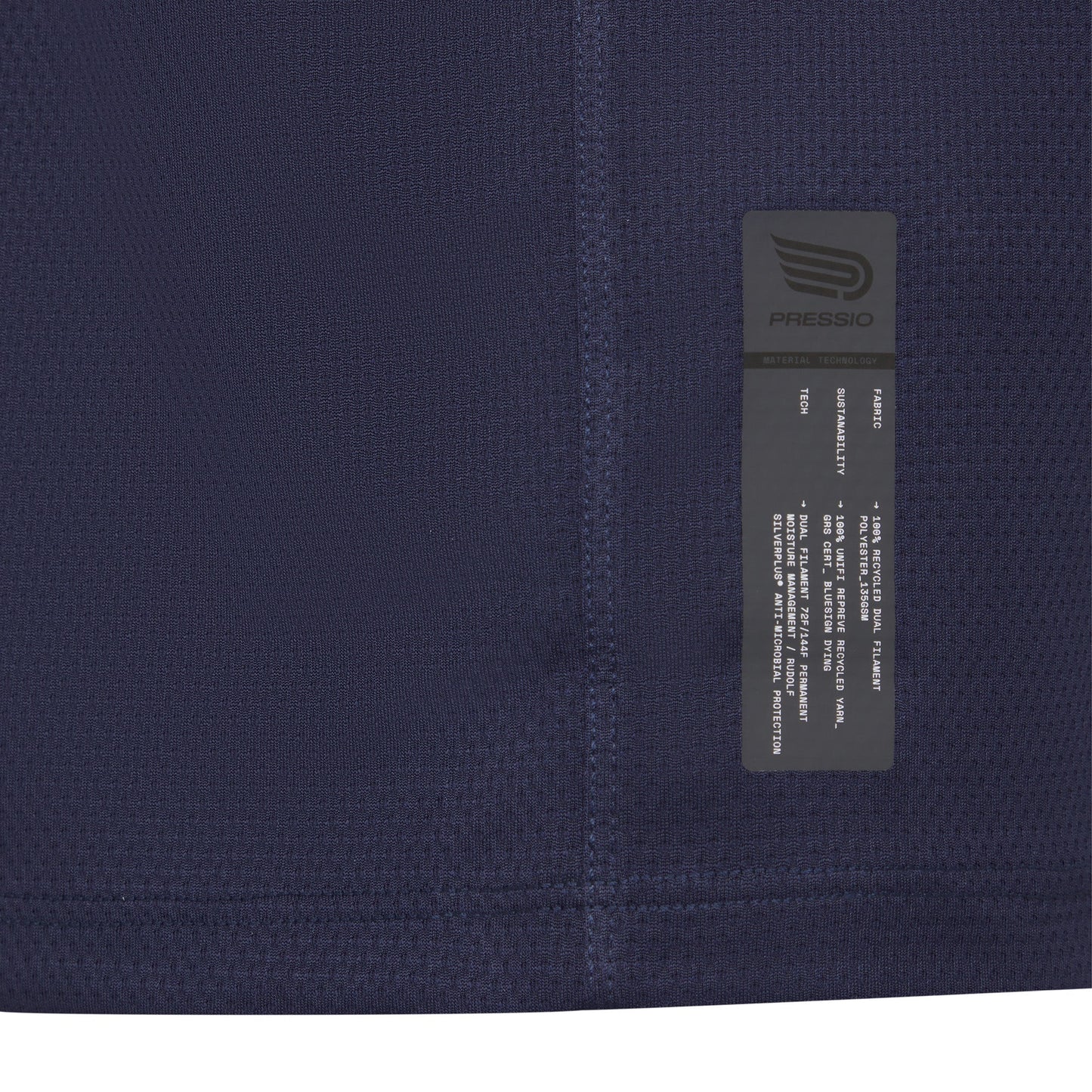 Áo chạy bộ Nam Pressio Hāpai S/S Tee - Xanh Navy