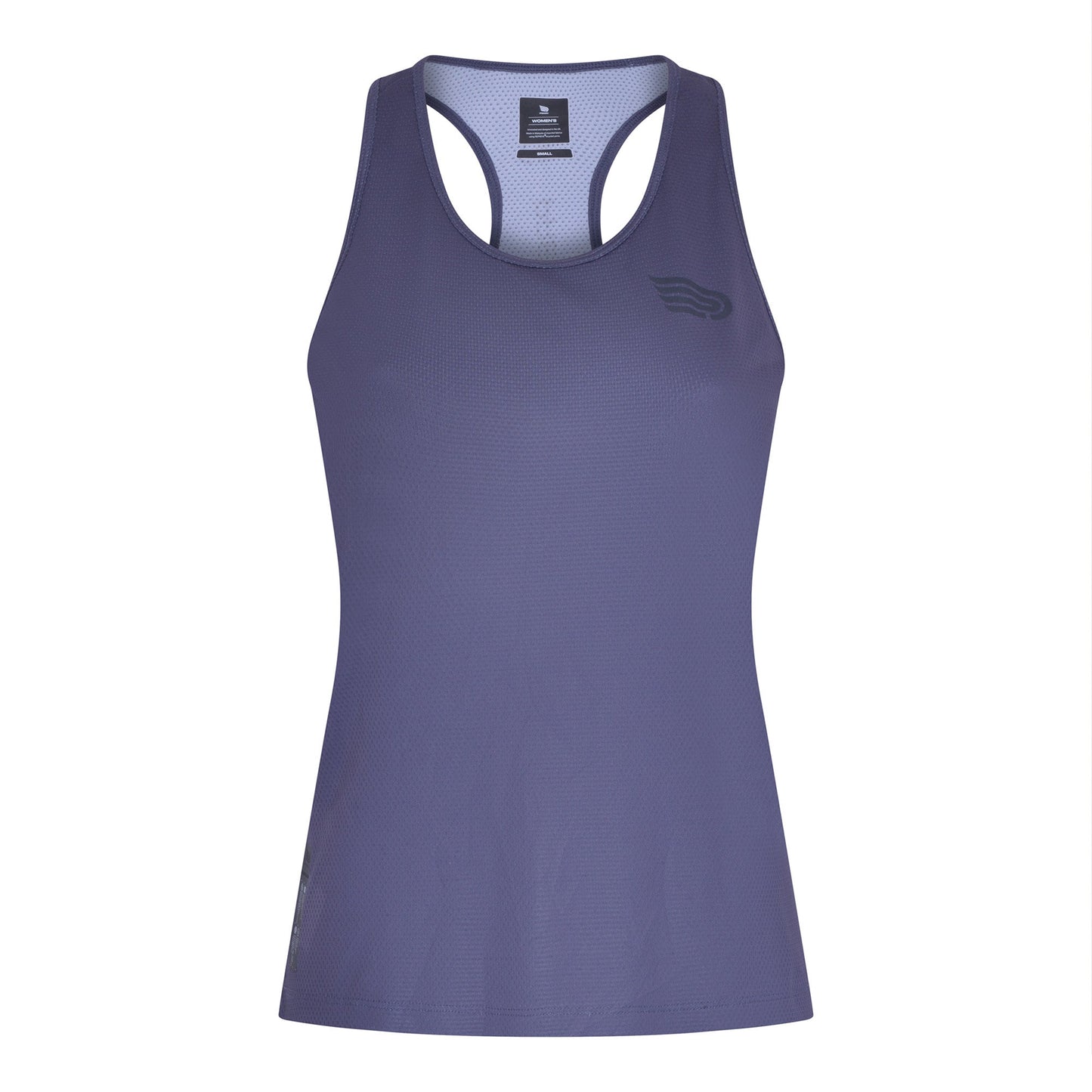 Áo chạy bộ Nữ Pressio Hāpai Singlet Razorback - Tím (Dark Grey)