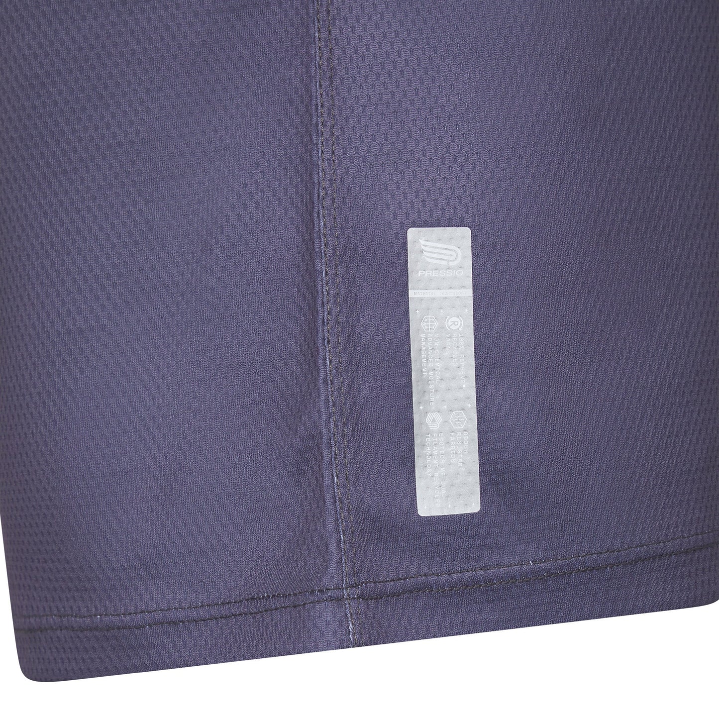 Áo chạy bộ Nữ Pressio Hāpai S/S Top - Tím (Dark Grey)