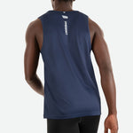 Áo chạy bộ Nam Pressio Hapai Singlet - Xanh đen (Navy)
